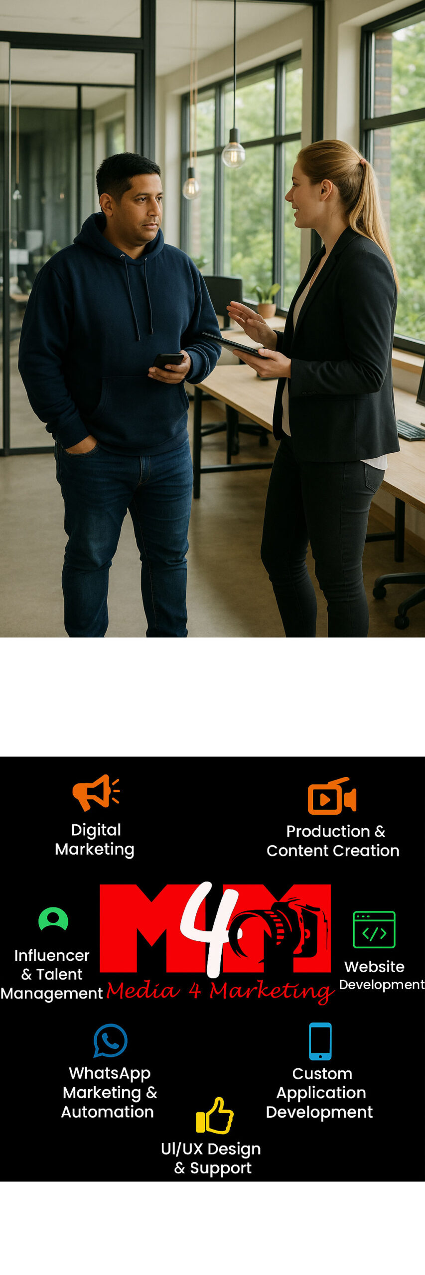 Media for Marketing’s digital services in UAE and Pakistan